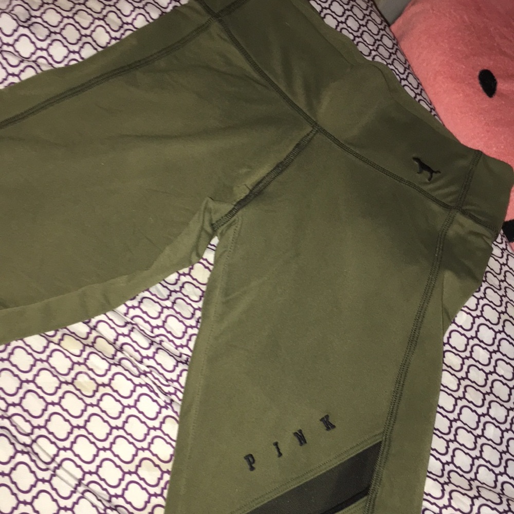 Olive Green ultimate Victorias Secret leggings